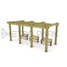 02 PB Wooden Pergola